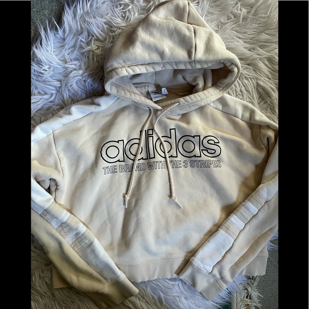 Adidas cropped xs hoodie